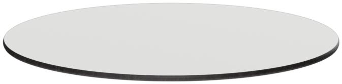 Abbildung Tischplatte Compact Slim A Vorderansicht