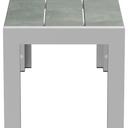 Abbildung 2-Sitzer-Bank Torger Seitenansicht