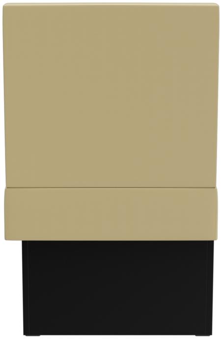 Abbildung Right end element 60 cm Janina Rückansicht