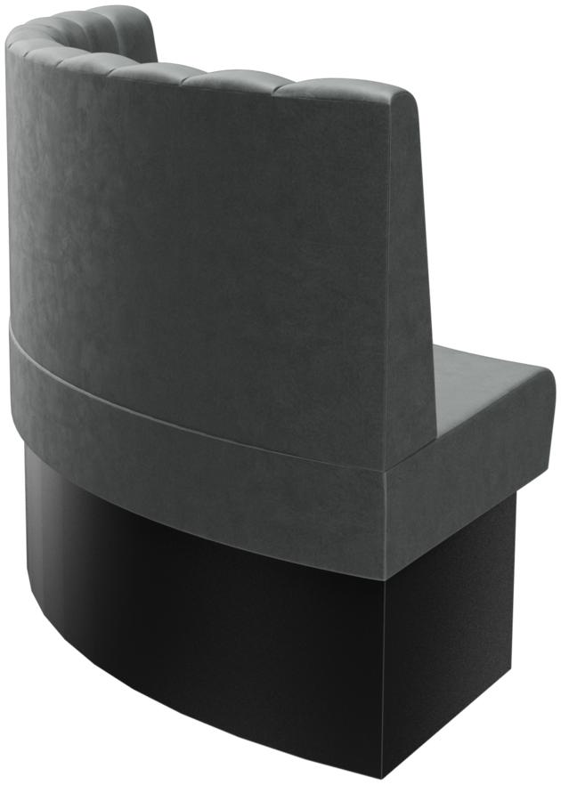 Abbildung Right-hand rounded end element Felipa Schrägansicht