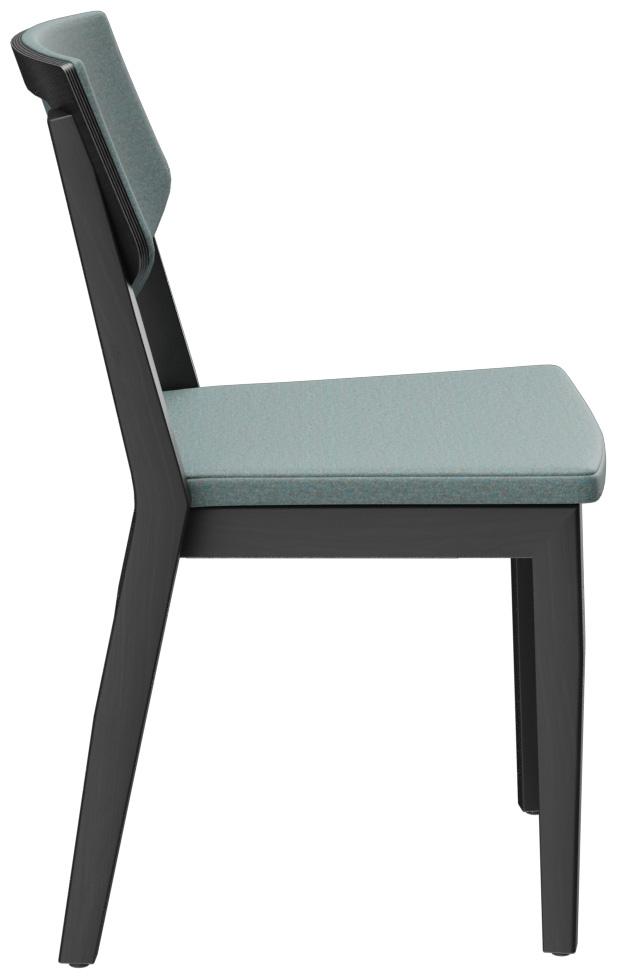 Abbildung chair Quorum O Seitenansicht
