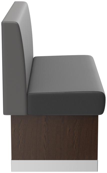 Abbildung Single/base element 100 cm H-Line Seitenansicht