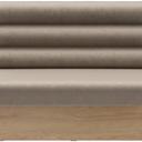 Abbildung Left-hand end element 120 cm Ripple Vorderansicht