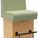 Abbildung Afsluitend element links 60cm Anett Schrägansicht