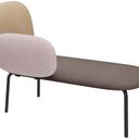 Abbildung Right-hand chaise longue Liberty Schrägansicht