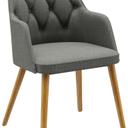 Abbildung Chaise à accoudoirs Marlo Schrägansicht