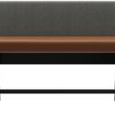 Abbildung Einzel-/Grundelement 150 cm H-Line Vorderansicht