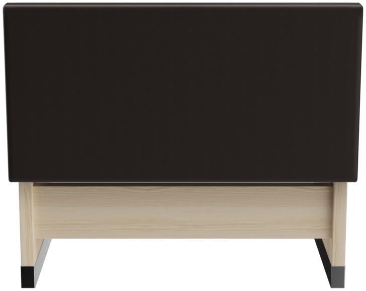 Abbildung Single/base element 100 cm H-Line Rückansicht