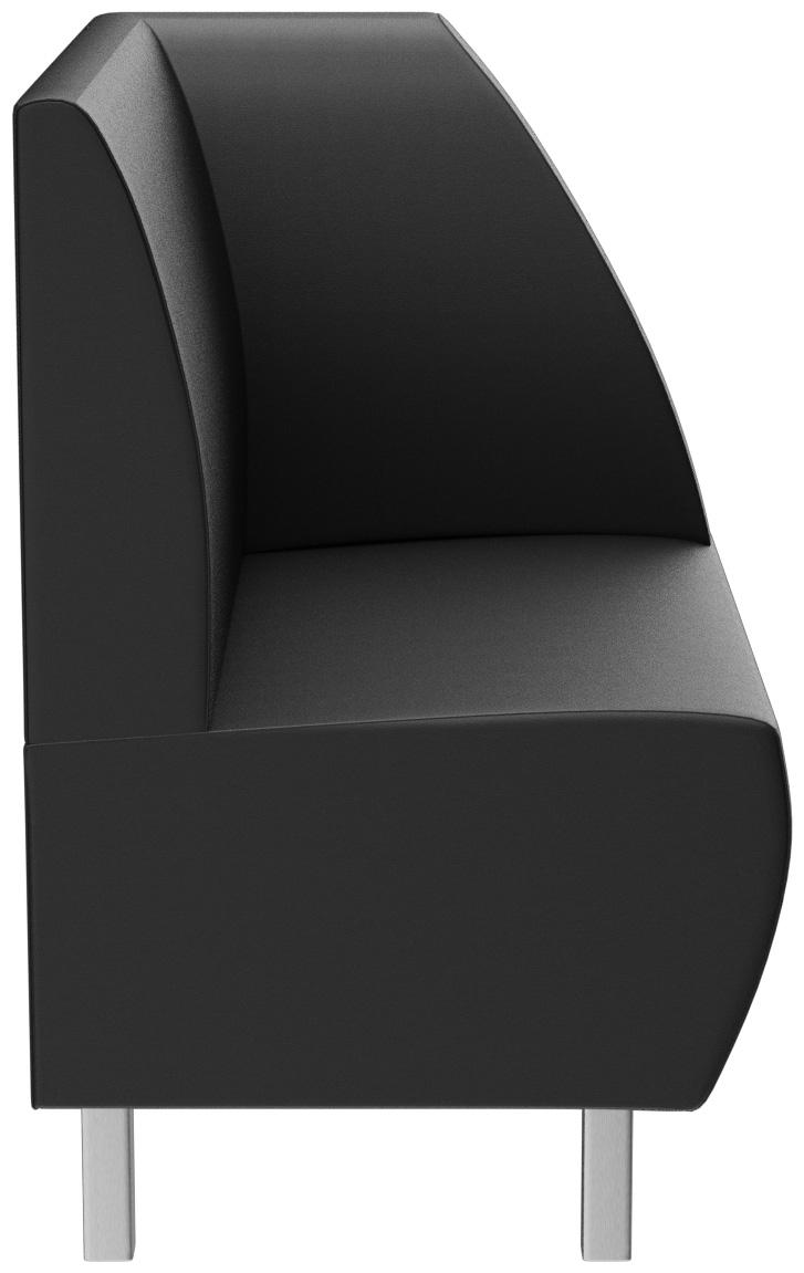 Abbildung Abschlusselement rechts D-Line Seitenansicht