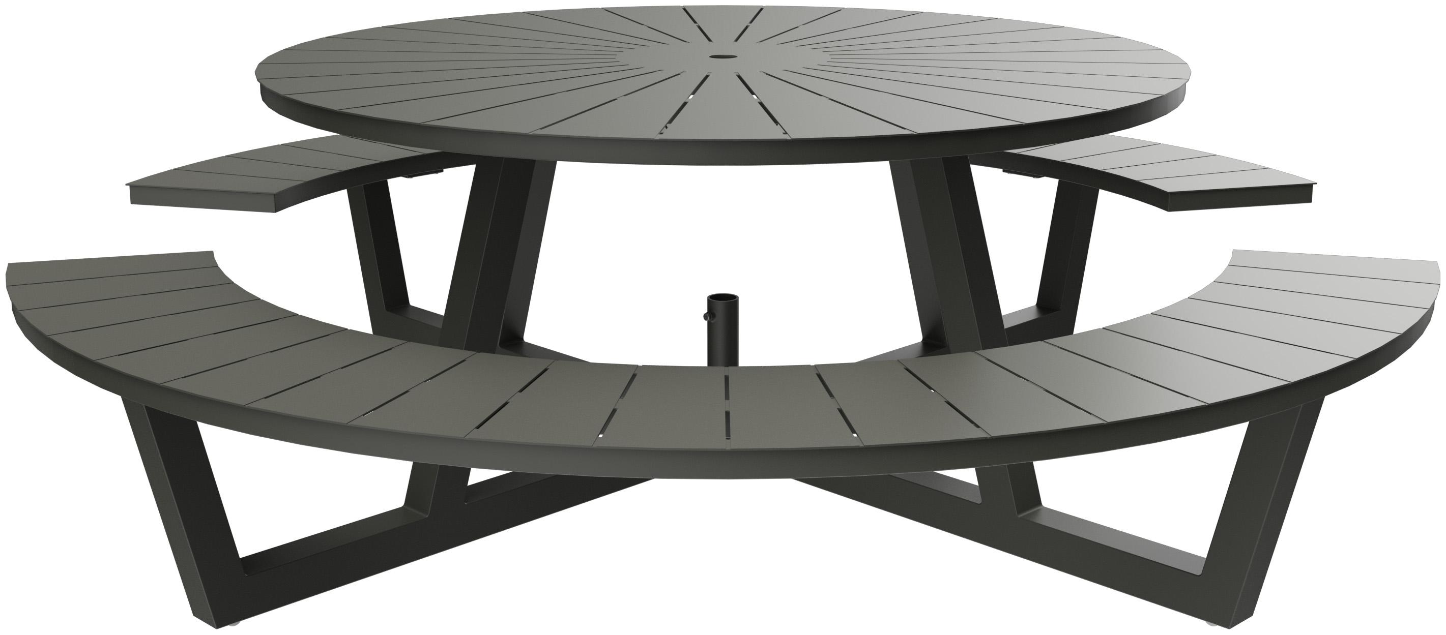 Abbildung Table Roundic Seitenansicht