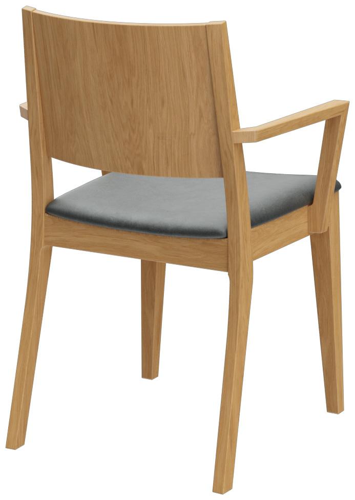 Abbildung Armstoel Quin Schrägansicht