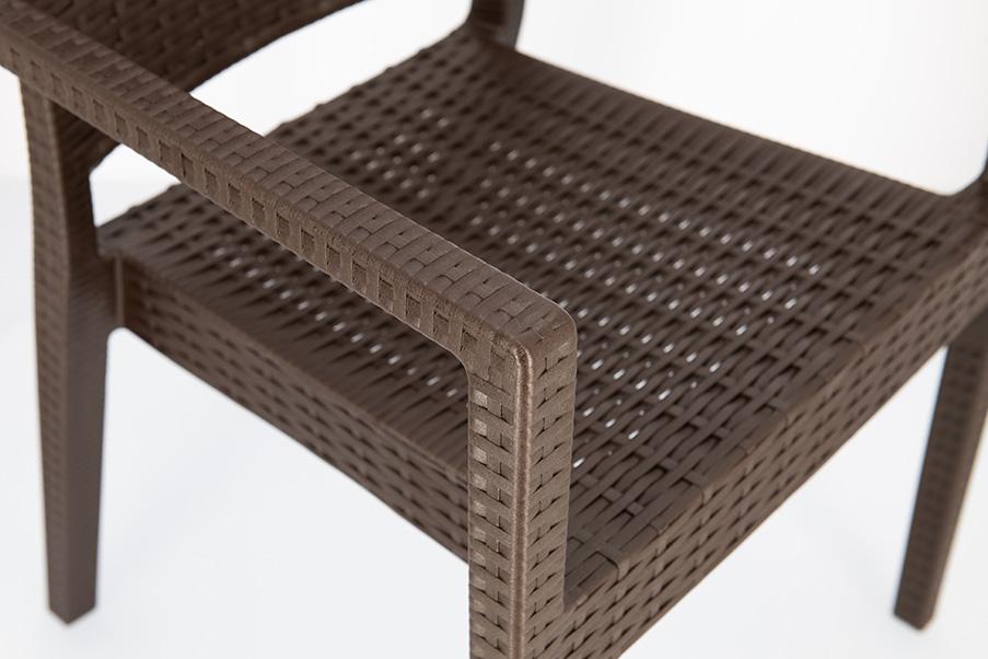 Abbildung Chaise à accoudoirs Erik Detailansicht