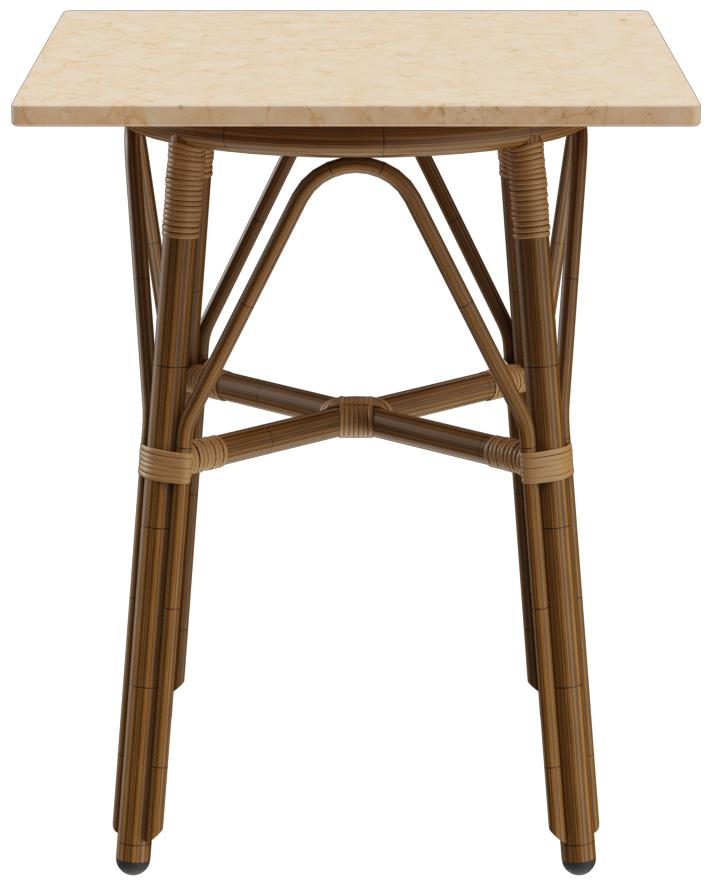 Abbildung Table à manger Marysol Rückansicht