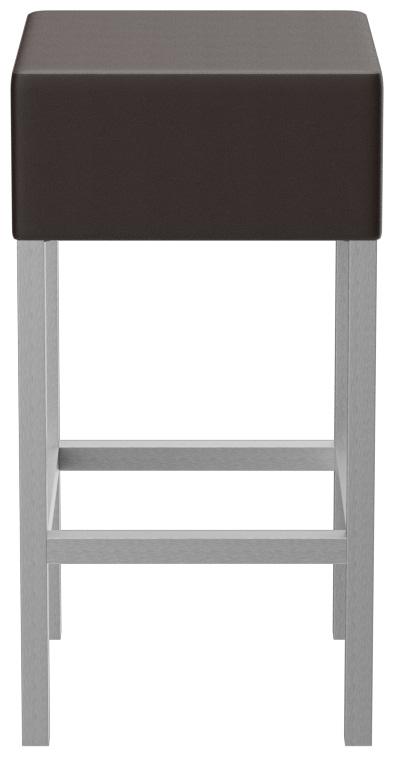 Abbildung halbhoher Hocker Yes Seitenansicht