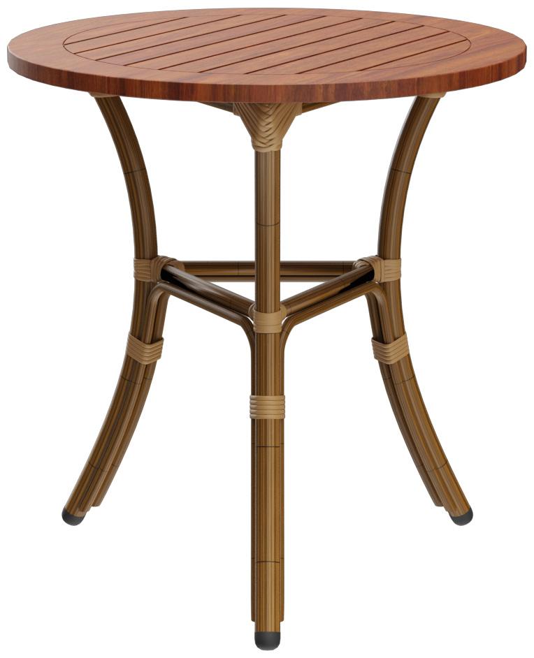 Abbildung Table à manger Marysol Schrägansicht