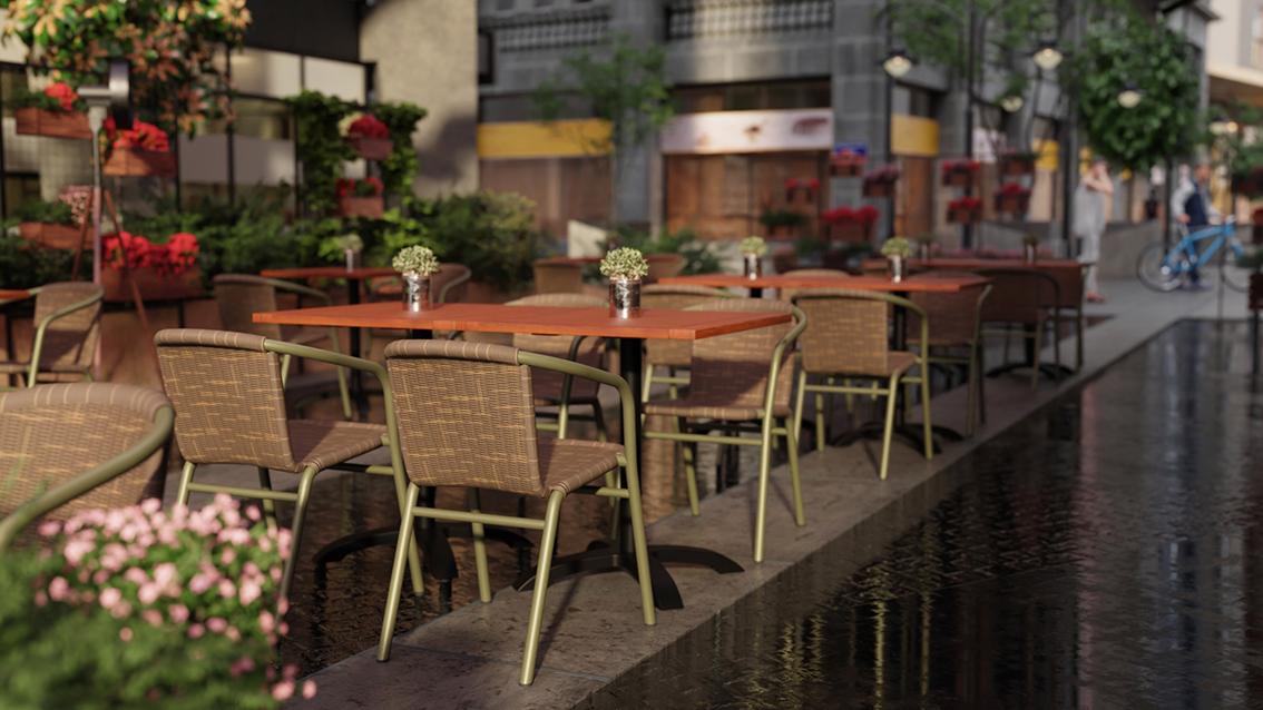 Abbildung Chaise à accoudoirs Enriko Ambiente