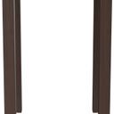 Abbildung halbhoher Tisch Dunia Seitenansicht