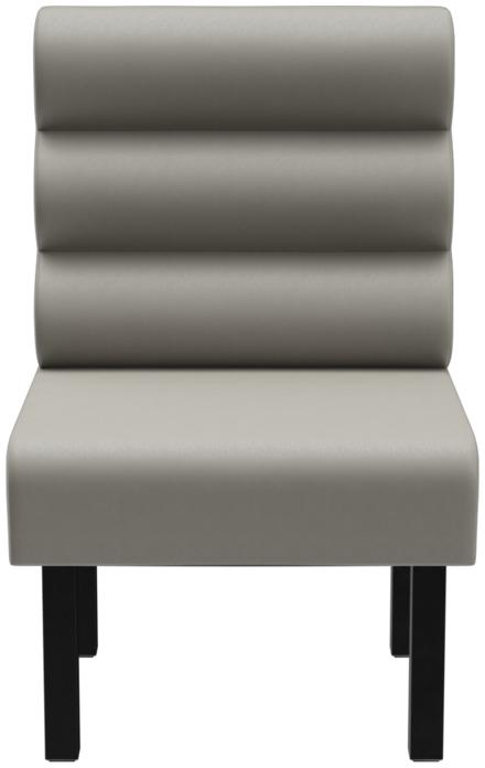 Abbildung Left-hand end element 60 cm Ripple Vorderansicht