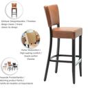 Abbildung Tabouret de bar Damara