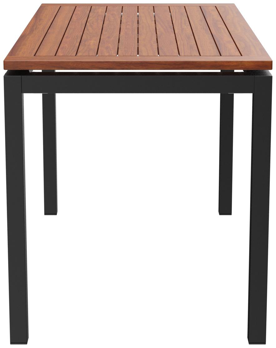 Abbildung Esstisch Tivon Seitenansicht