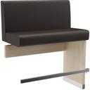 Abbildung Extension/End element 100 cm H-Line Schrägansicht