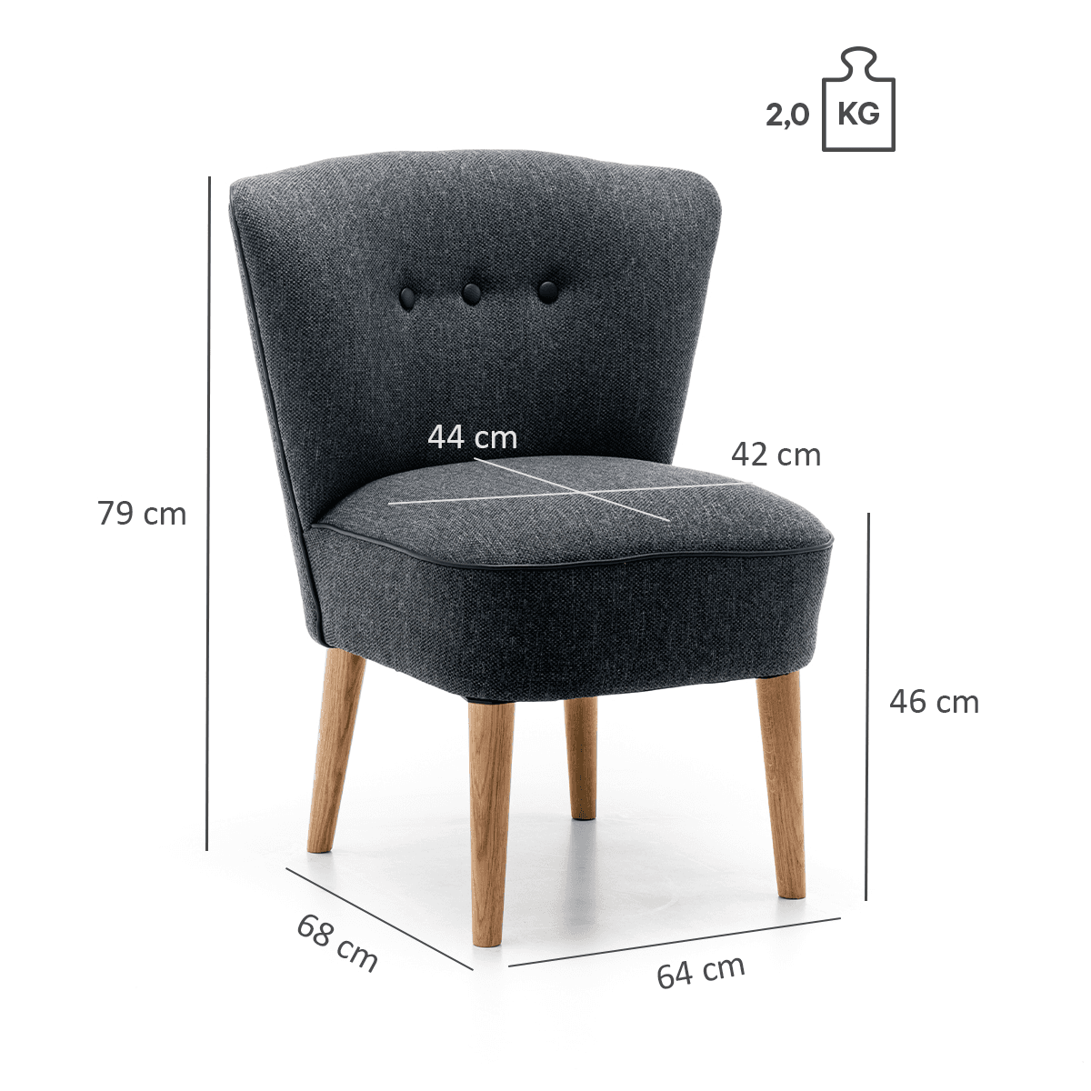 Abbildung fauteuil Carin