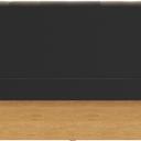 Abbildung right-hand closing element 120cm Hester Rückansicht