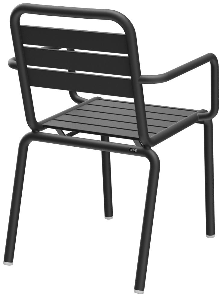 Abbildung arm chair Heco Schrägansicht