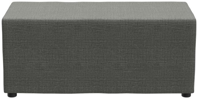 Abbildung 2-seater ottoman Corina Vorderansicht