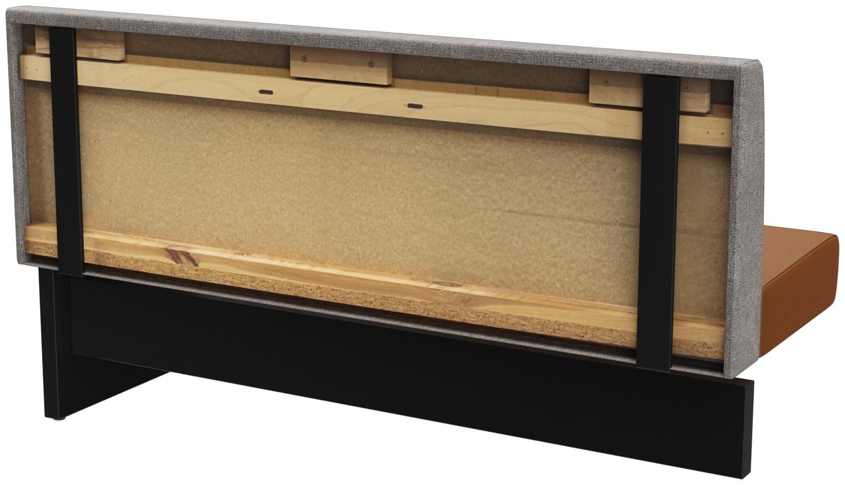 Abbildung Anbau-/Abschlusselement 150 cm H-Line Schrägansicht