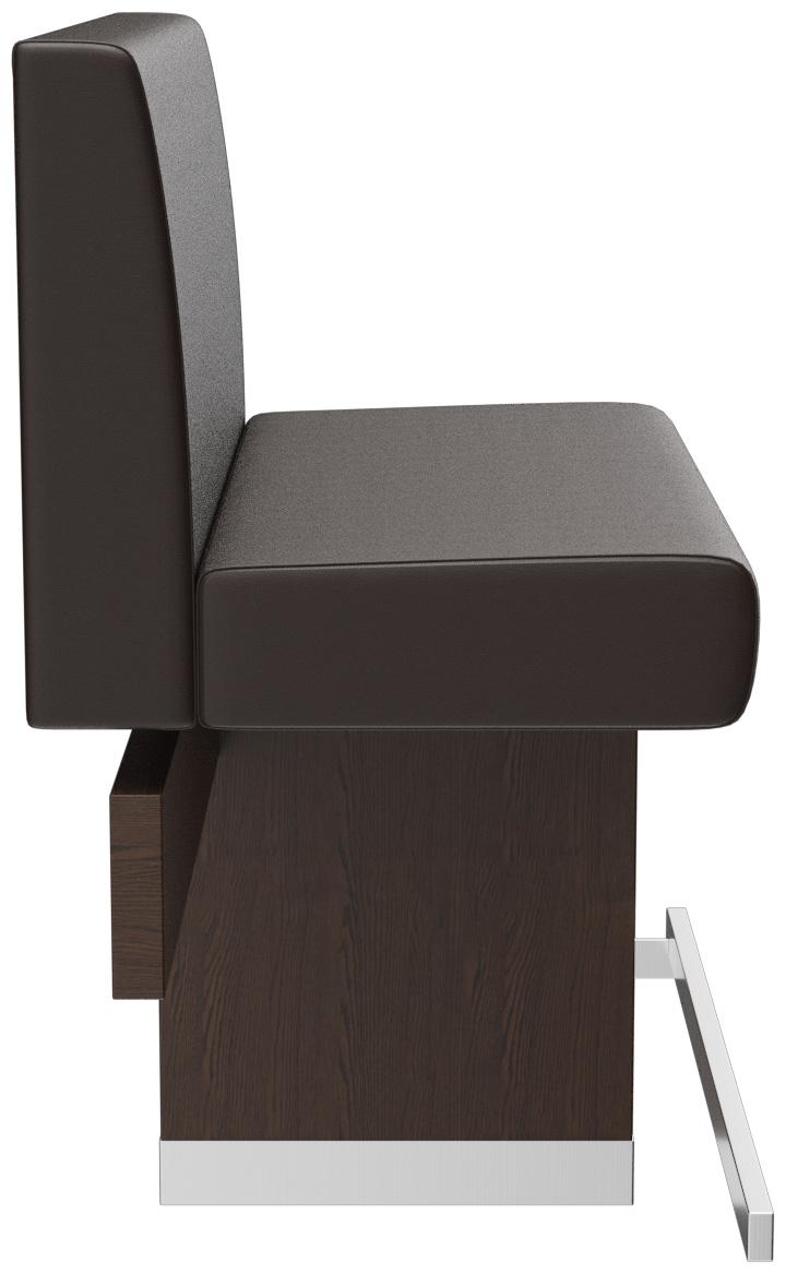 Abbildung Anbau-/Abschlusselement 100 cm H-Line Seitenansicht