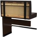 Abbildung Anbau-/Abschlusselement 100 cm H-Line Schrägansicht