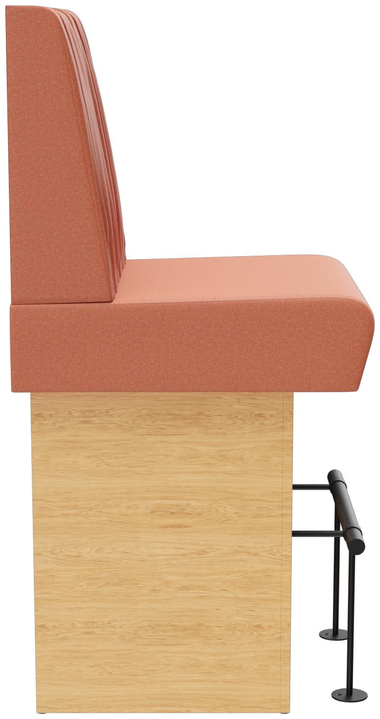 Abbildung Afsluitend element links 60cm Drapelle Seitenansicht