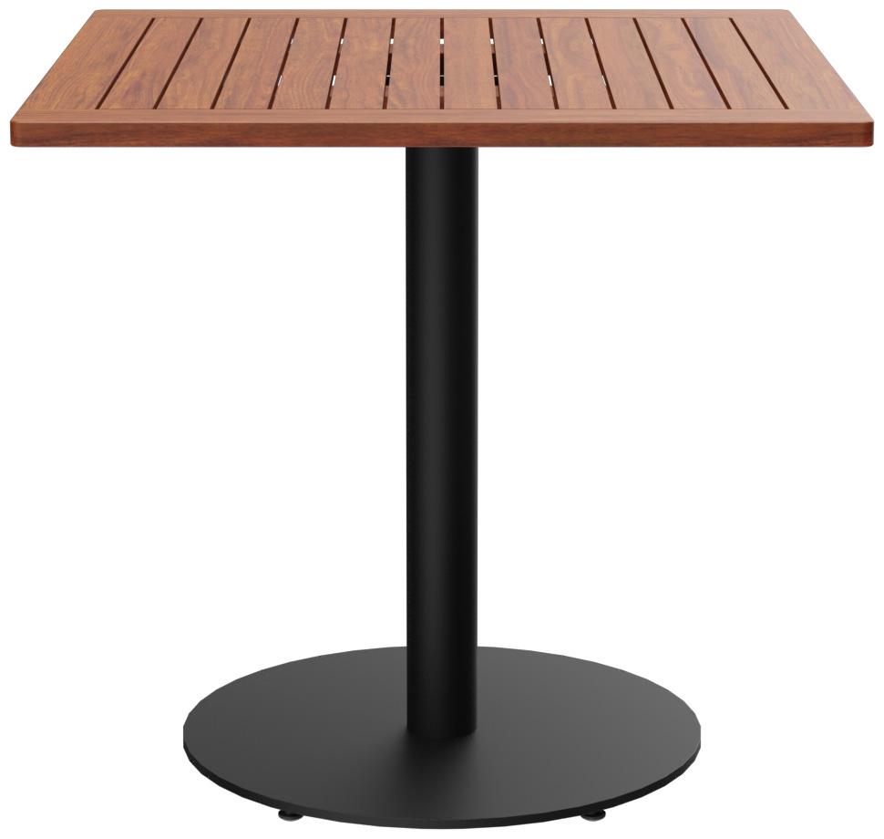 Abbildung Eettafel Kerst Seitenansicht