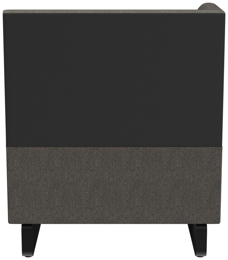 Abbildung Abschlusselement links D-Line Rückansicht