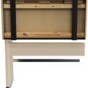 Abbildung Anbau-/Abschlusselement 100 cm H-Line Rückansicht