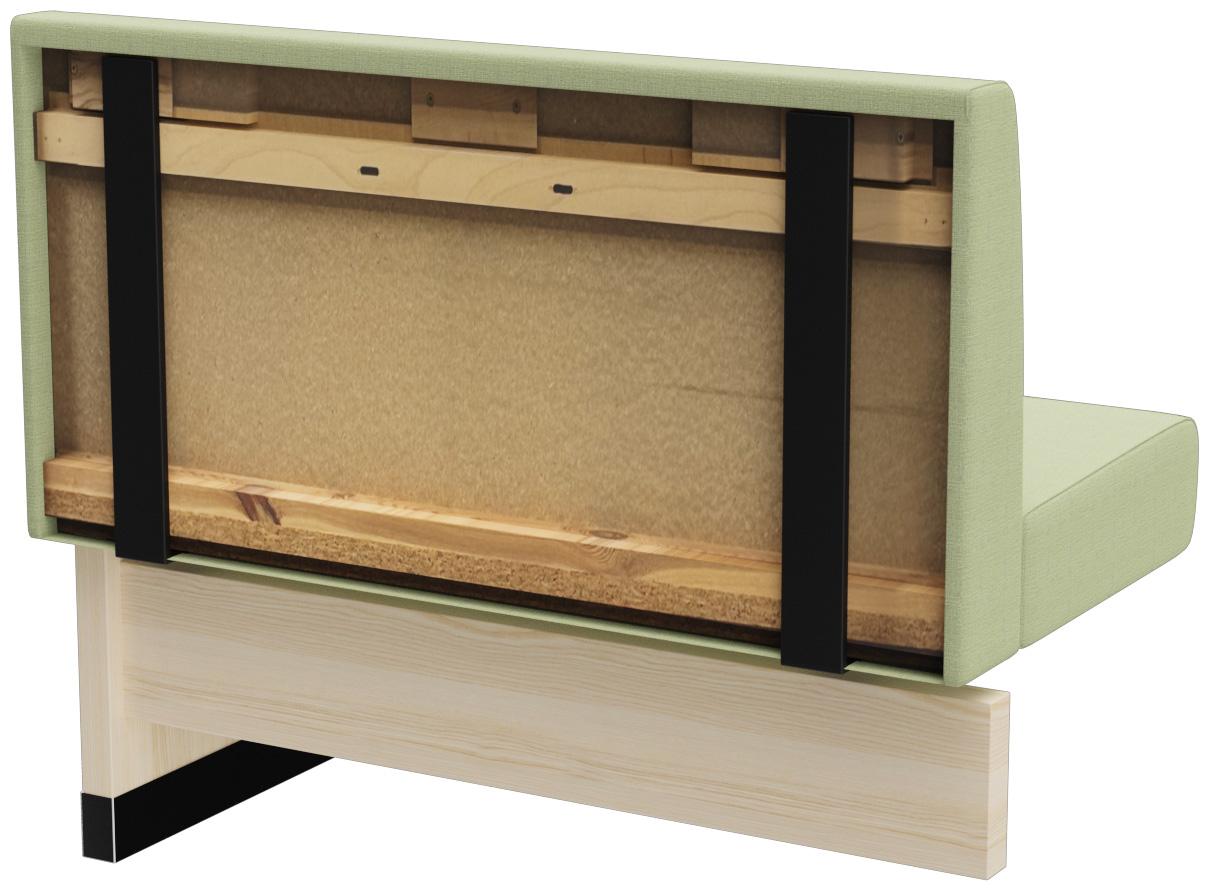 Abbildung Anbau-/Abschlusselement 100 cm H-Line Schrägansicht