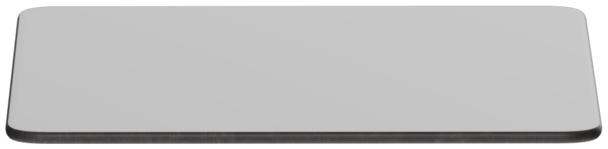 Abbildung Tischplatte Compact Slim A Vorderansicht