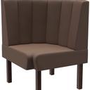 Abbildung Eckelement rund Felipa Schrägansicht