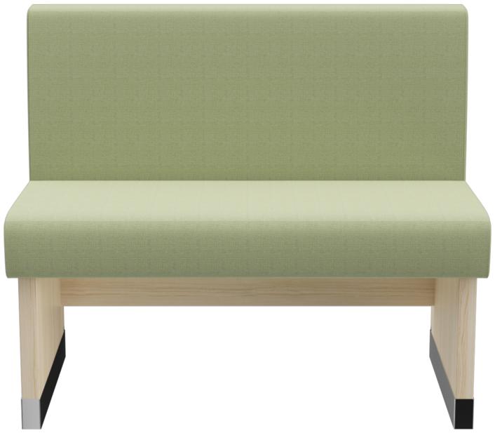 Abbildung Single/base element 100 cm H-Line Vorderansicht