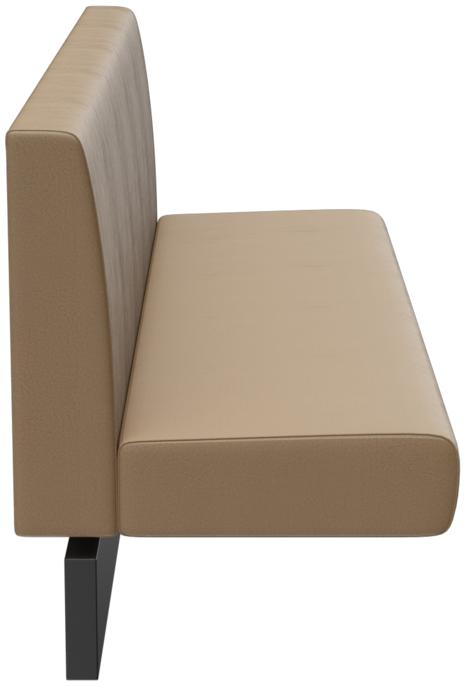 Abbildung Extension/end element 150 cm H-Line Seitenansicht