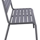 Abbildung 2-Sitzer-Bank Heco Seitenansicht