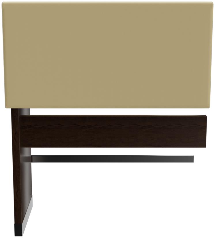 Abbildung Extension/End element 100 cm H-Line Rückansicht