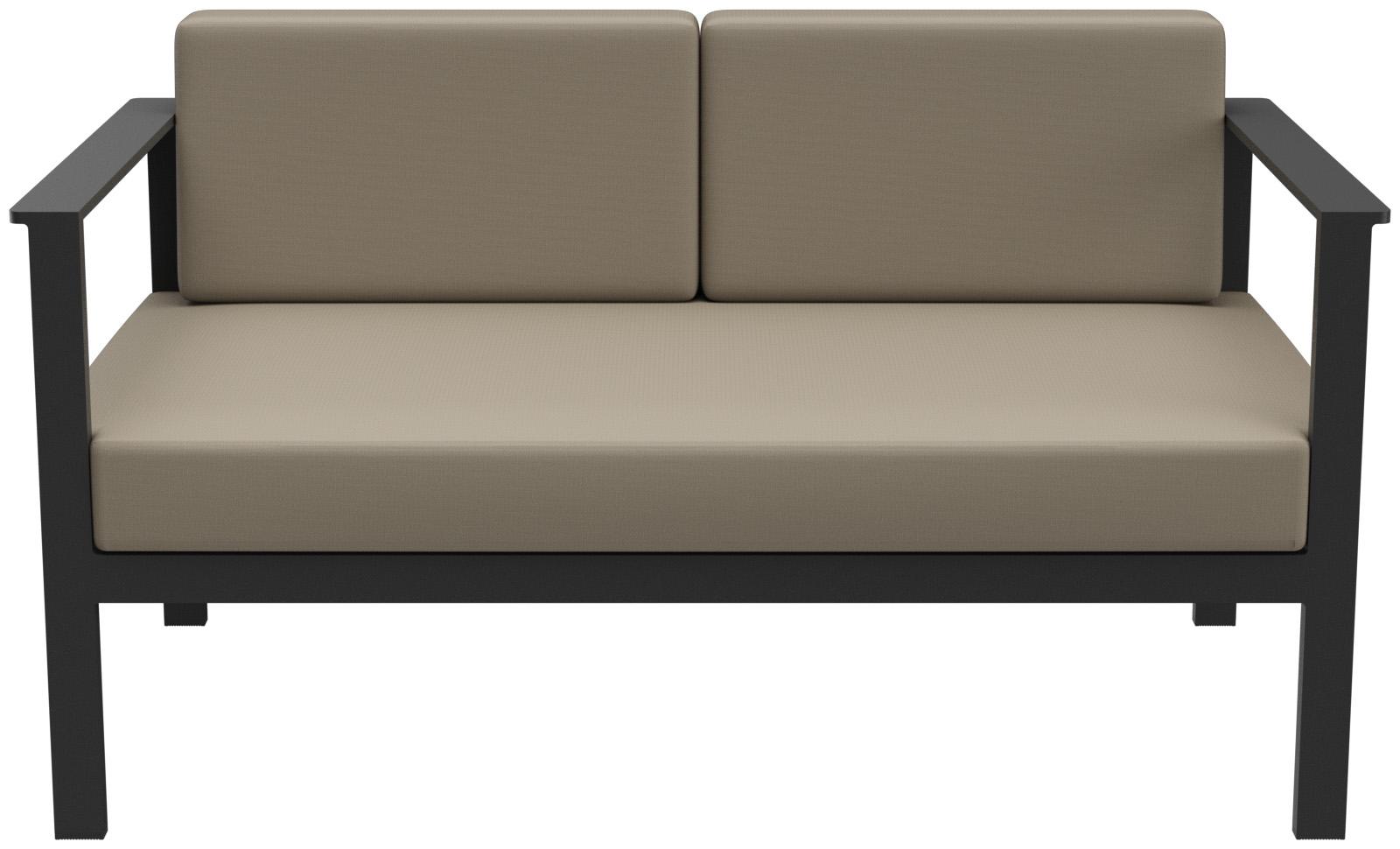 Abbildung 2-Sitzer-Element Sorelia Vorderansicht