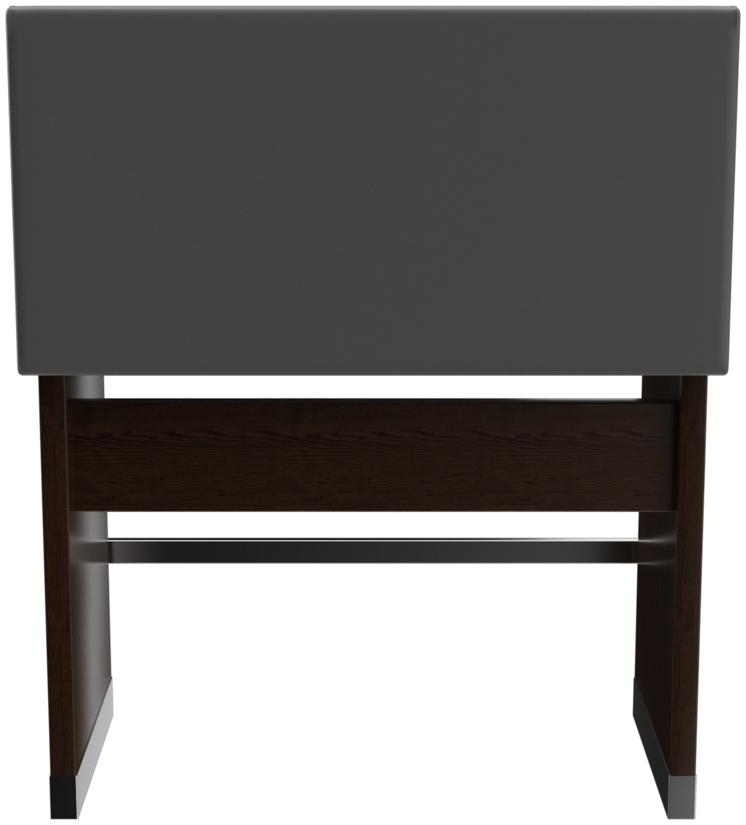 Abbildung Single/base element 100 cm H-Line Rückansicht