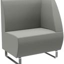 Abbildung Afsluitend element rechts D-Line Schrägansicht