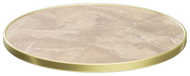 Abbildung Tabletop Easy Gold Schrägansicht