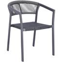 Abbildung Chaise à accoudoirs Malida Schrägansicht