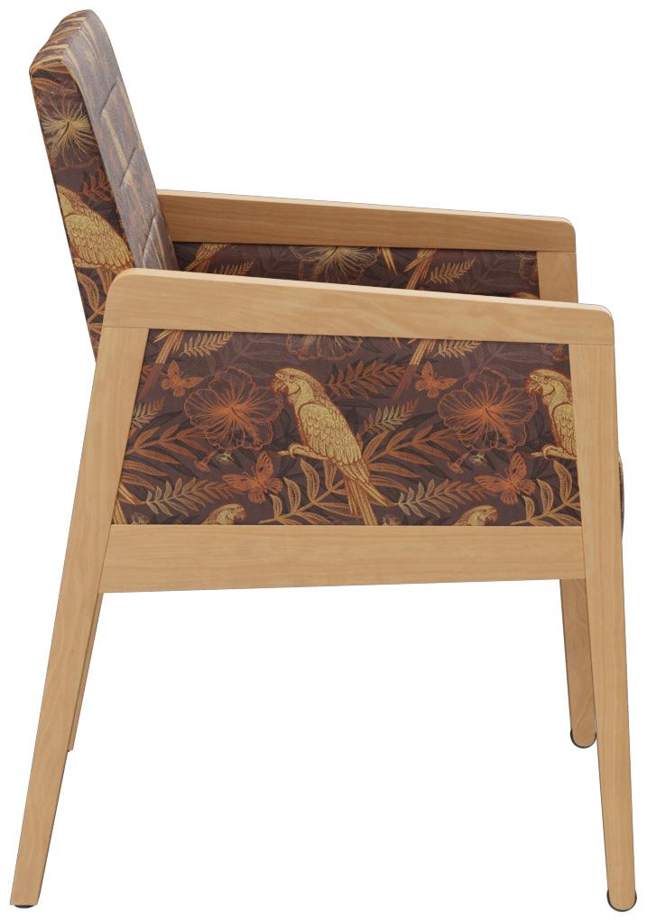 Abbildung Armstoel Paddy Seitenansicht