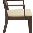 Abbildung Chaise à accoudoirs Quin Seitenansicht